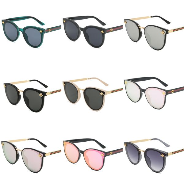 

vintage retro sunglasses 2020 bamboo wood sunglasses for women rimless gold silver mental frame black clear lens with mens sun glasses#199, White;black