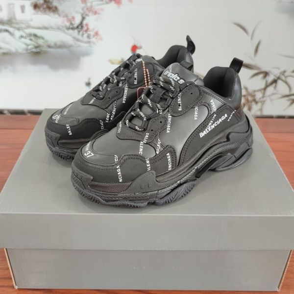 

388designer to create casual and comfortable all-match sports shoes, travel shoes outsole non-slip design with original box delivery, Black