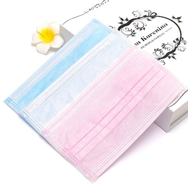 

mask 3 anti-pollution elastic non-woven layers fa fa pspjq disposable ear blocking air dust breathable masks for with bscr loop iia31 m qjgk