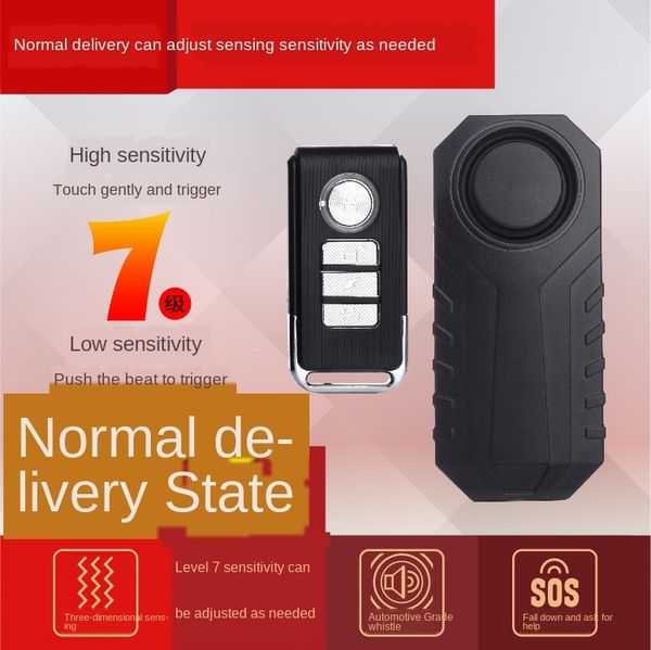 

oonij waterproof anti-theft device car burglar alarm waterproof bicycle anti-theft device electric car burglar bike electric bicyclealarm bi