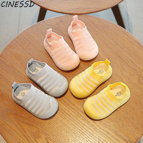 

new baby sneakers 2020 fashion children's flat shoes baby kids girls shoes stretch breathable mesh sports running, Black