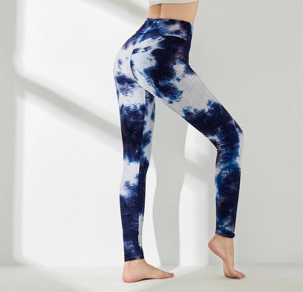 

high waist elastic hip hip tight sports pants quick-drying breathable sweat-absorbent running training yoga 9 points pants women, White;red