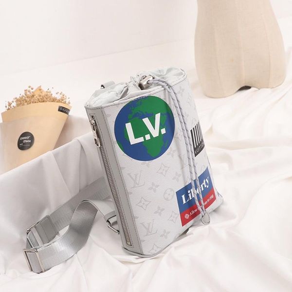 

drop ship womens luxury designer leather bucket bag fashion classic drawstring shoulder bags messenger crossbody bags sac d 'Ã©paule sa