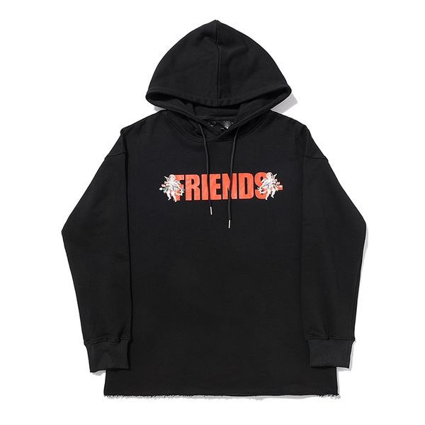 

vlone hoodie hip hop vlone мђжкие или оловки мђжин вокого каева длиннм Ѭђ, Black