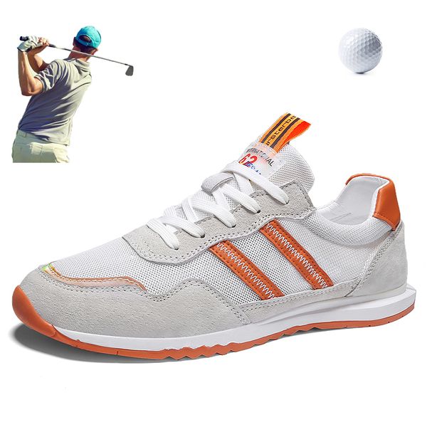 

light weight golf shoes men non-slip grass golf trainers sport shoes outdoor athletic shoe trainer male sneakers