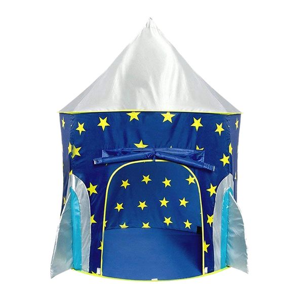 

spaceship playhouse for kids with bonus space torch projector toy space playhouse for boys & girls ocean game ball pool
