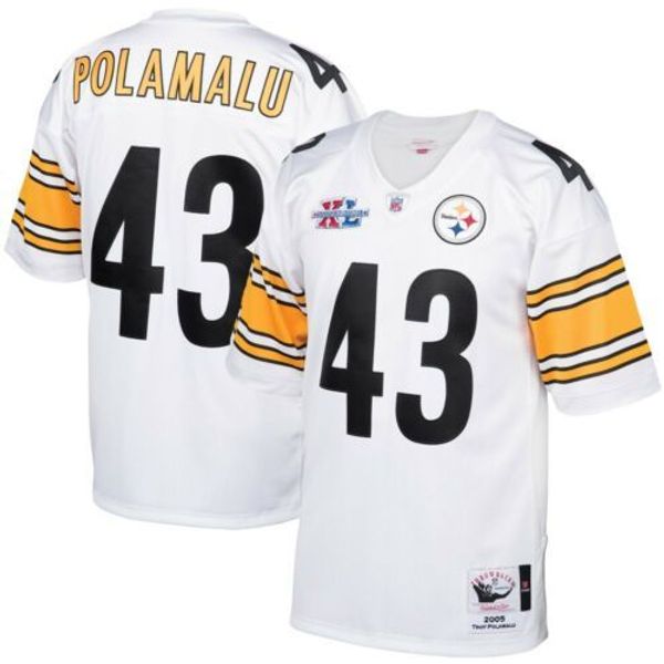 

трой polamalu mitchell ness 2005 toplegacy джерси, Gray