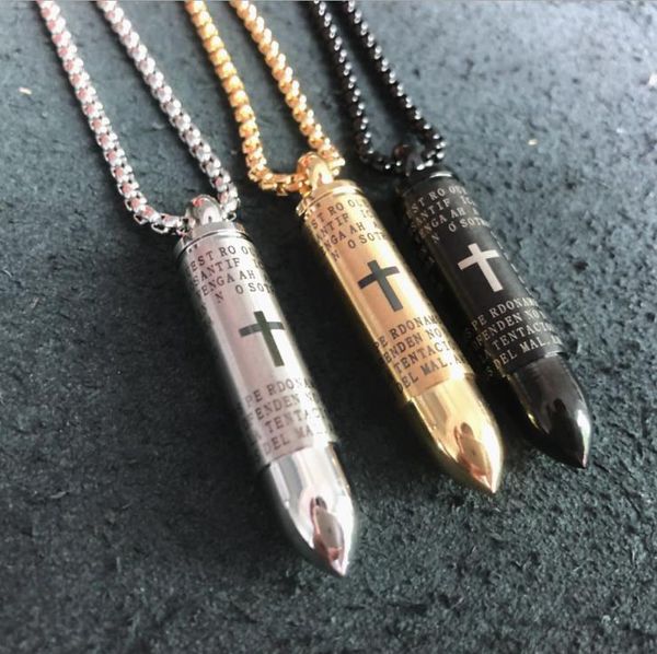 

g3 stainless bullet brand order steel cross stainless necklaces pendants steel pendant new christian men's bible necklaces mixed dgtd11