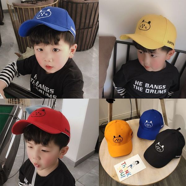 

children's men's fashion sun hat boys and girls baseball cap thin baby baseball cap autumn sun hat, Blue;gray
