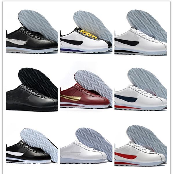 

2020 classic cortez nylon rm running casual pink black red white blue lightweight run chaussures cortez leather bt qs sneakers tn shoe