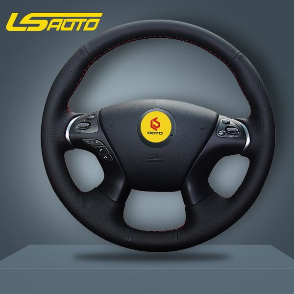 

braiding cover for steering wheel cover for infiniti jx35 m35 m25 m56 q70 qx60 murano pathfinder steering wheel case