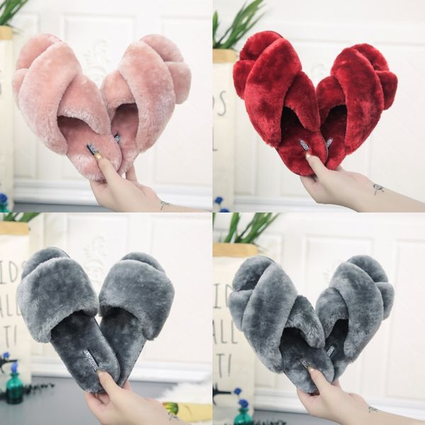 

spring summer 2020 new women fur rubber high heel platform outdoor leisure buckle slippers beach sandals ladies banquet sandals#404, Black