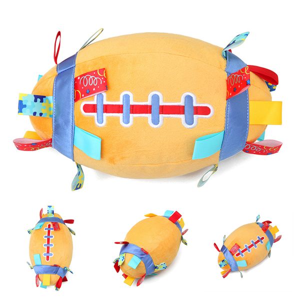 

Hobby Baby Plush Rugby Grab Force Training Early Education Stuffed Bell Hand Catching Soft Entertainment Outdoor Sports Ball