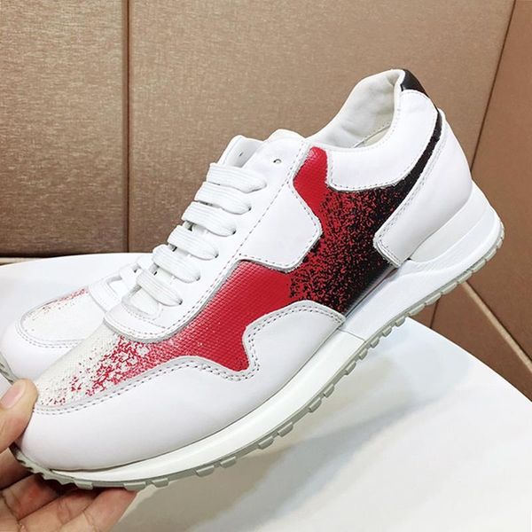 

run away sneaker men 's shoes fashion vintage breathable shoes sports lace -up style men shoes chunky sneakers manner sch, Black