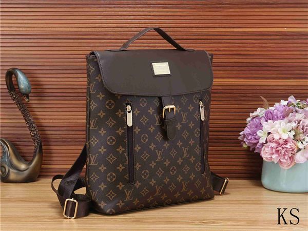 

2020 new pu leather mens shoulder bag women designer backpack wallet classic tote bag