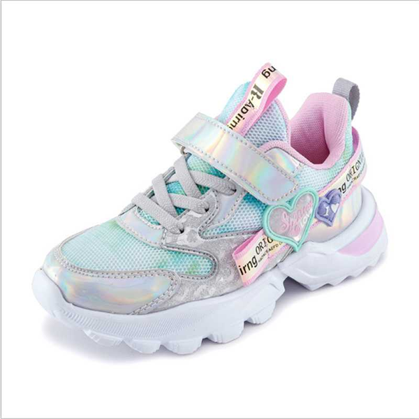 

2020 new children shoes fashion sports shoes for girls breathable mesh casual sneakers girls chaussure enfant, Black