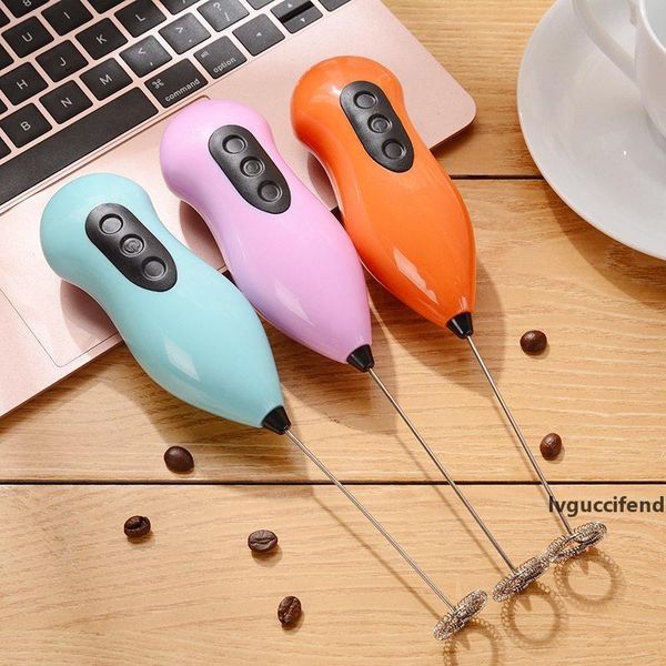 

batidora coffee automatic electric milk frother foamer rother batidora drink whisk mixer egg beater mini handle stirrer kitchen tool