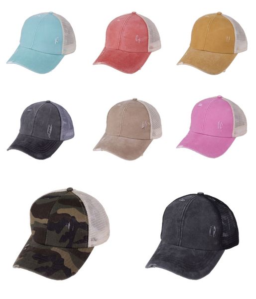 

wholesale- adjustable summer cozy hats for men women attractive casual snapback solid baseball cap mesh blank visor outside hat v2#996, Blue;gray