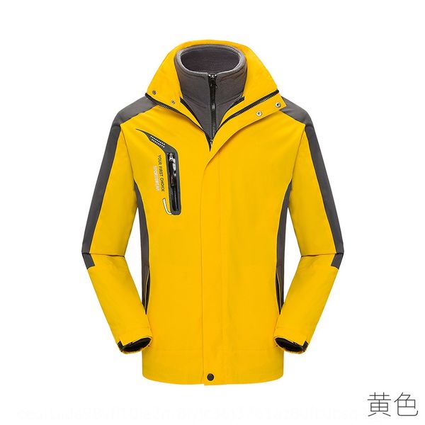 

x58iz three-in-one detachable couple outdoor mountaineering express tooling velvet thickened three-in-one detachable jacket couple outdoor m, Blue;black