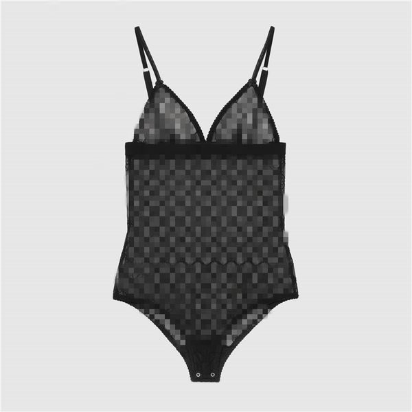 

2020 g letter mesh bodysuits womens breathable underwears simple pnk girls bras sets ins home underclothes lingeries, Red;black