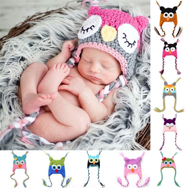 

baby hat newborn pgraphy props accessories crochet ear bird hats for girls handmade knit soft crochet baby caps, Yellow