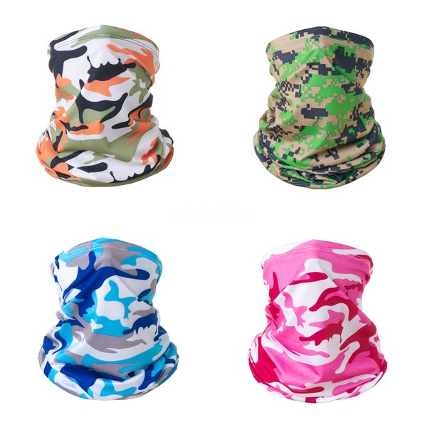 

camouflage riding fishing mask camo headscarf cycling bike bandana headband tube full face scarf mask ljjo7872 #273#991, Black