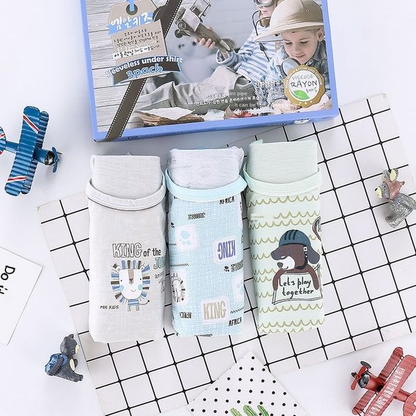 

korean style rc vestcotton boy's vest cartoon printed camisole for smallmedium and large children knitted vest, Blue