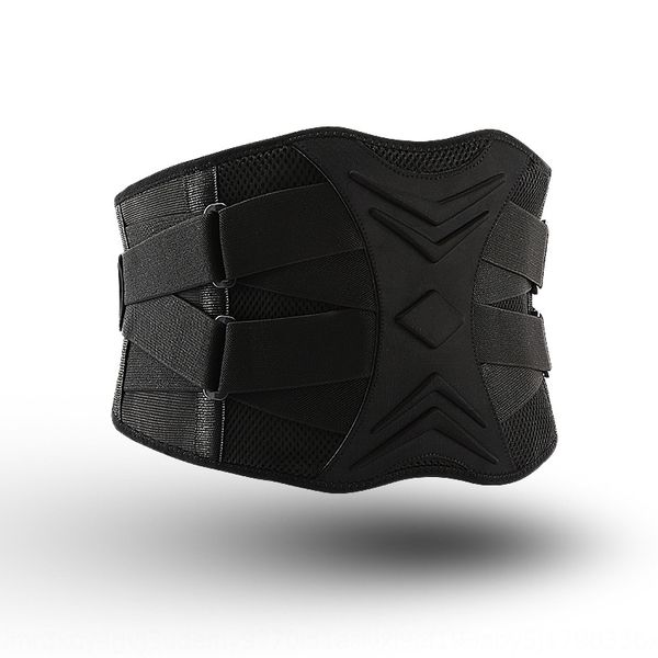 

dav3n sports support waist men's and women's fitness protection protection yoga adjustment hook and loop breathable protective bel, Black;gray
