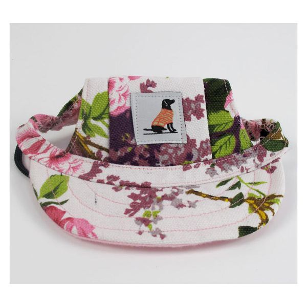 

dog pet breathful hats with ear holes adjustable straps sport baseball caps sun protection hat for dogs outdoor accessories