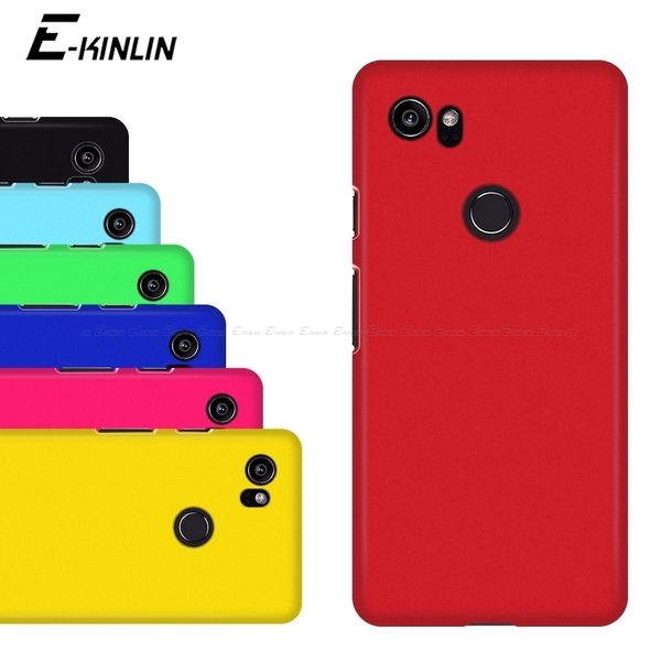 

ultra thin matte hard phone case for google pixel 2 3 3a 4 xl 2xl 3xl 4xl 3axl plastic full pc back cover