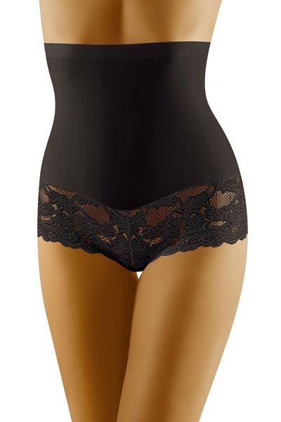 

women belly control slimming shaping underpants shapewear ladies waist trainers tranning lace mash high waist underwear, Black;white