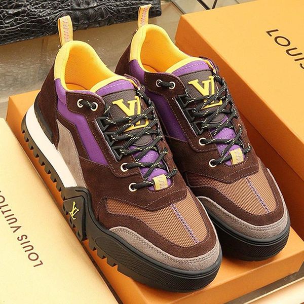

hiking sneaker men 's shoes zapatos de hombre fashion classic lightweight breathable shoes low lace -up sports men sh