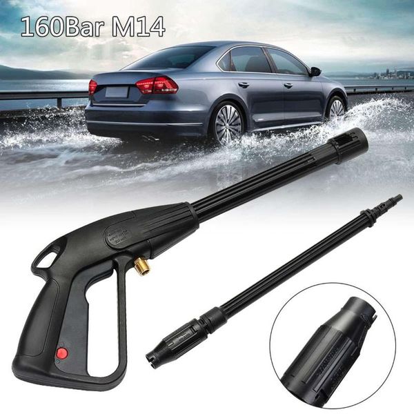 

160bar m14 high pressure washer spray pipeline car wash cleaning lance wand kit