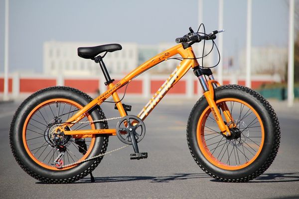 

large tire bike 20-inch beach snowmobile 4.0 widened large tire shock absorption student mountain bike zxc