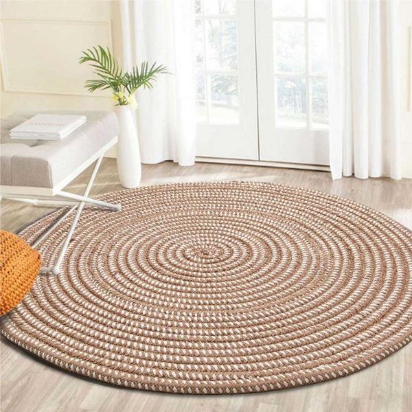 

knit round carpets for living room computer chair area rug children play tent floor mat cloakroom rugs and carpets dropshiping