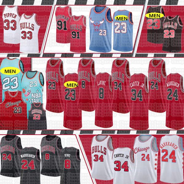 

retro 23 michael basketball bull jersey scottie 33 pippen dennis 91 rodman ncaa jersey size s-xxl, Black;red