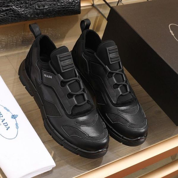 

181designers create menmens outdoor travel shoes, trendy leisure all-match sports shoes, jogging shoes, original packaging and box delivery, Black