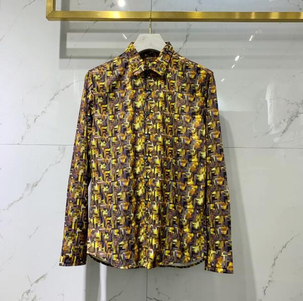 

men's shirts silk cotton slim fit casual shirt men medusa shirts black gold floral print mens dress shirts #5033, White;black