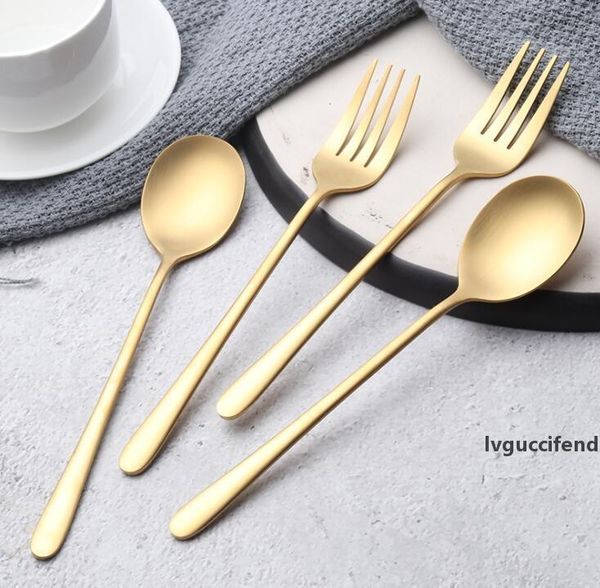 

wholesale stainless steel western tableware knife spoon set