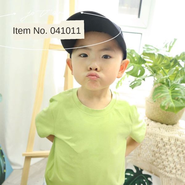 

041011 welfare color cartoon printed children's t a set of two ~ children's wear, Blue