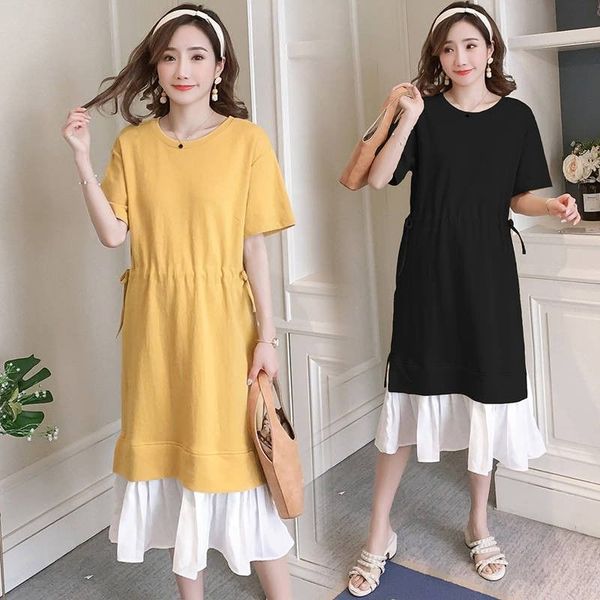 

summer long dress for pregnant women maternity elegant dresses pregnancy women a word maxi dress for p shoot, White