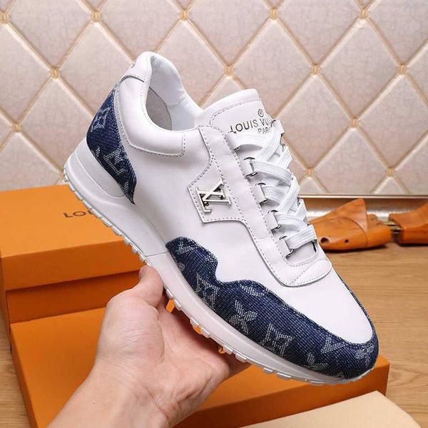 

2020l new limited edition luxury design leather printed rubber sole sneakers fashion wild mens casual shoes mens banquet shoes size: 38-451, Black