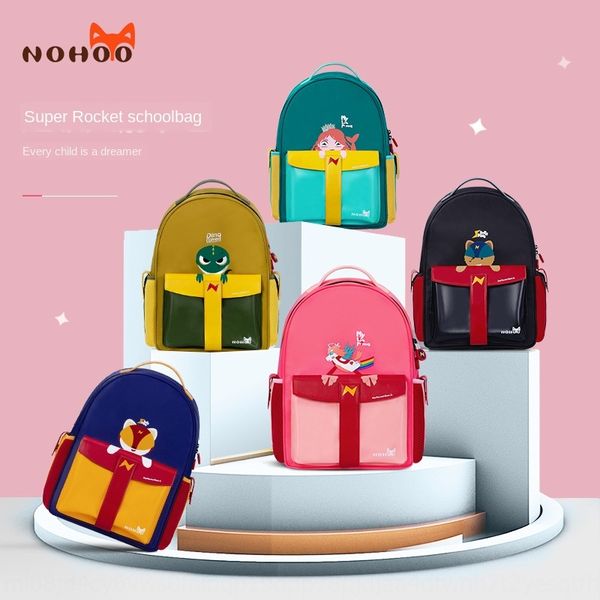 

nuohu schoolbag primary school students boys girls 1-3-4-6 bag first grade children backpack burden-reducing backpack 6-12 years old