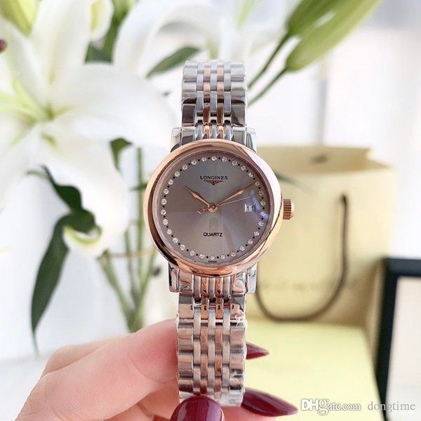 

для женщин часы женщины кварцевые наручные часы лучший подарок способа часы роскошные платья elegant часы высокого качества вскользь спорт н, Slivery;brown