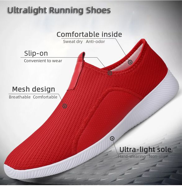 

mens running shoes light fashion comfortable breathable non-slip wear-resisting height increasing jogging man sneakers