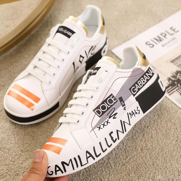 

limited mens leather casual shoes ,platforms print pattern couple shoes fashion personality wild sports shoes size: 35-45 0038, Black