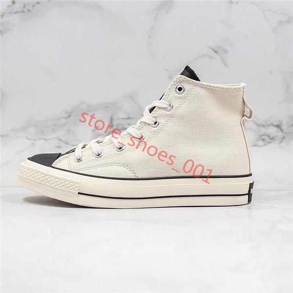 

hococal fog 1970s chuck 70s taylor men women canvas shoes high fear of god essentials casual sneakers sport skateboard shoes, Black;red