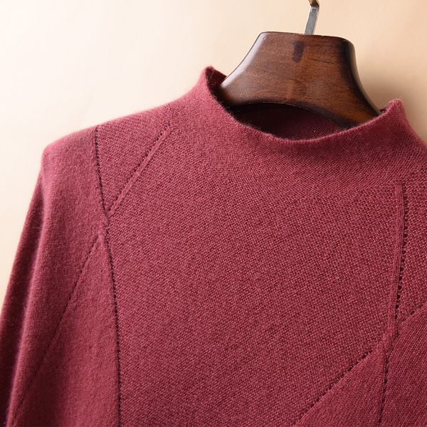 

women pullover sweaters 100% pure goat cashmere knittwear winter new fashion ladies sweater 3color girl clothes, White;black
