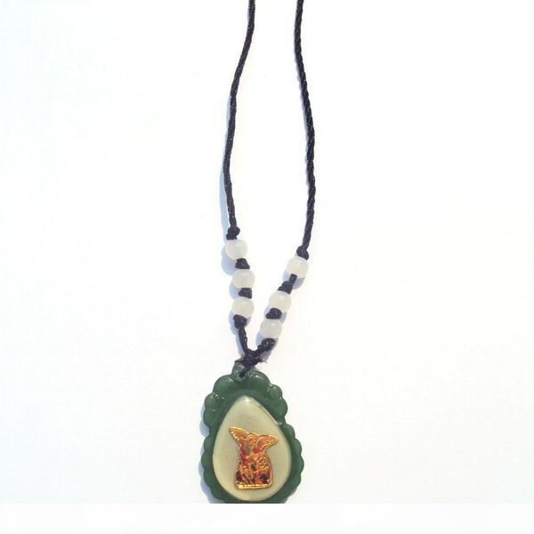 

g jadeite multicolour gold pure burma inlaid with natural hetian glaze pendant girl queen black rope, Silver