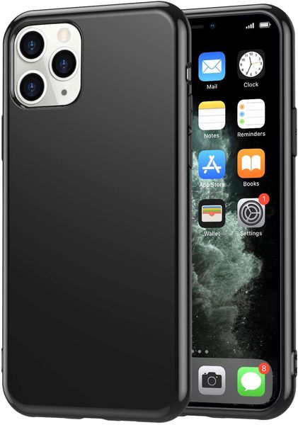 Slim Fit, glänzende Haut, matt, weiches Silikon, dünn, flexibel, TPU-Hülle für iPhone 11 Pro max 5,8 6,1 6,5 X XS XR XS MAX 5 6 6S Plus 7 8